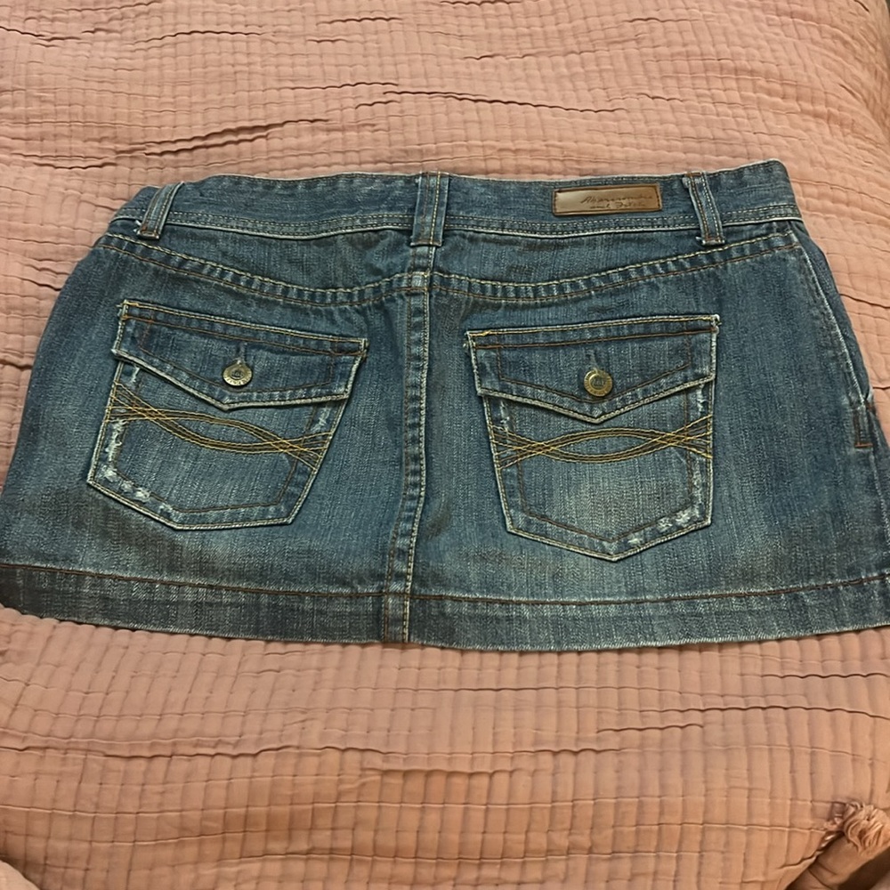 Vintage Abercrombie & Fitch Denim Skirt - Picture 3 of 3